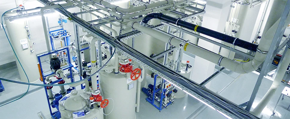 Decontamination at Enwa