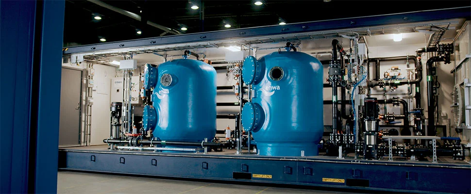 Enwa filtration tanks